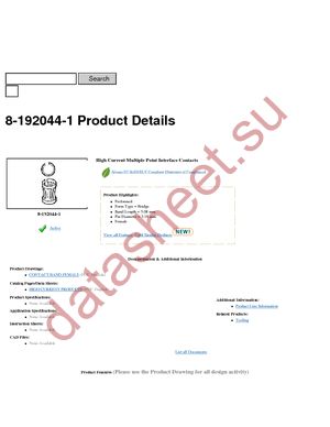 8-192044-1 datasheet  